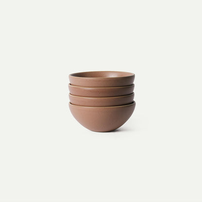 Lead-Free Ceramic Bowls, Lab-Tested – Mora (Set of 4, 28oz)