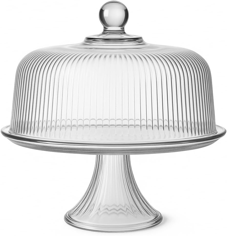Anchor hocking monaco cake set in a white background