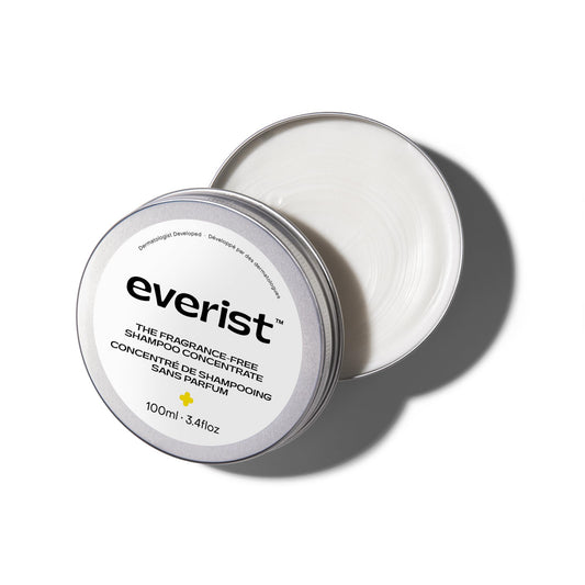 Plastic-Free Waterless Fragrance-Free Shampoo Concentrate, Vegan – Everist