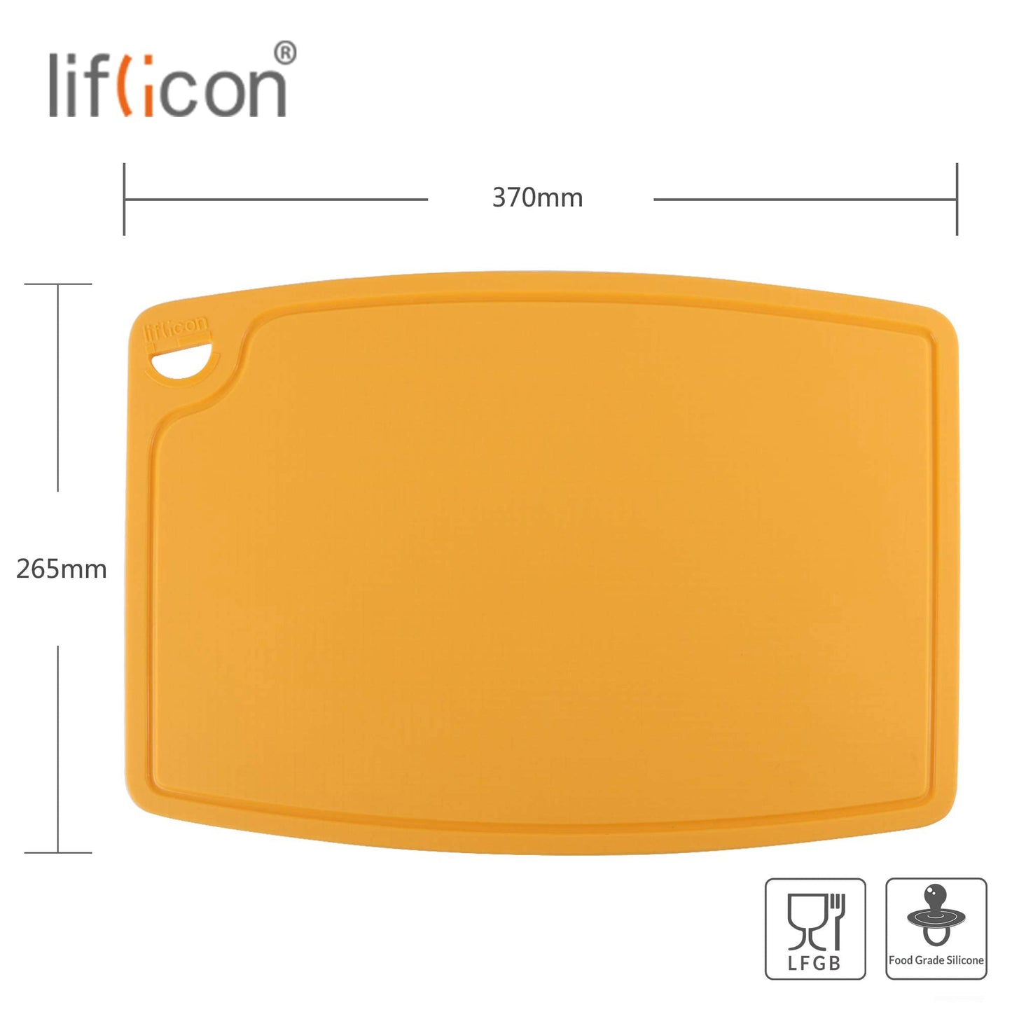 Non-Toxic Food-Grade Silicone Cutting Board Set, 3-Piece – Liflicon