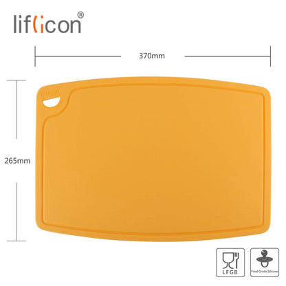 Non-Toxic Food-Grade Silicone Cutting Board Set, 3-Piece – Liflicon