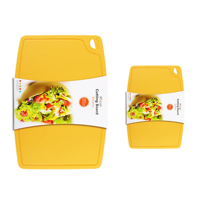 Non-Toxic Food-Grade Silicone Cutting Board Set, 3-Piece – Liflicon