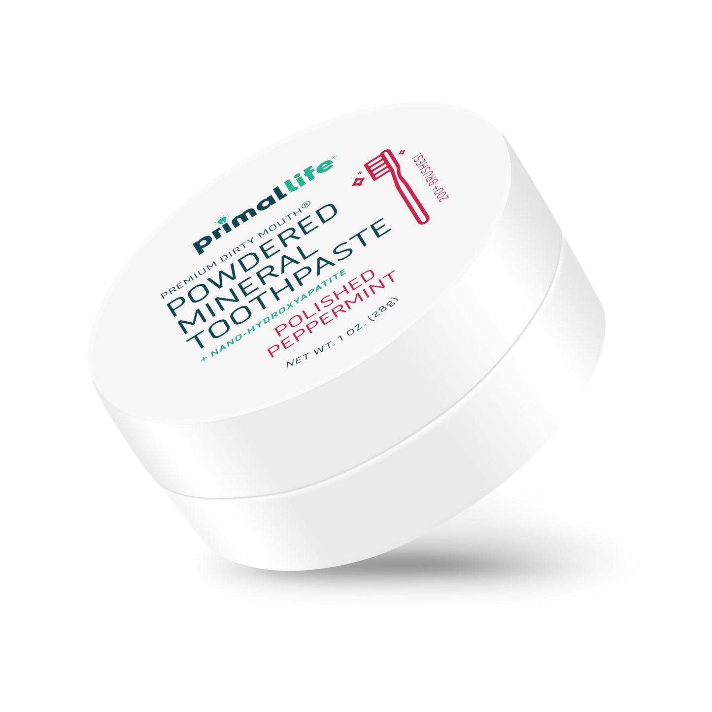 Fluoride-Free Remineralizing Tooth Powder, Bubblegum – Primal Life Organics