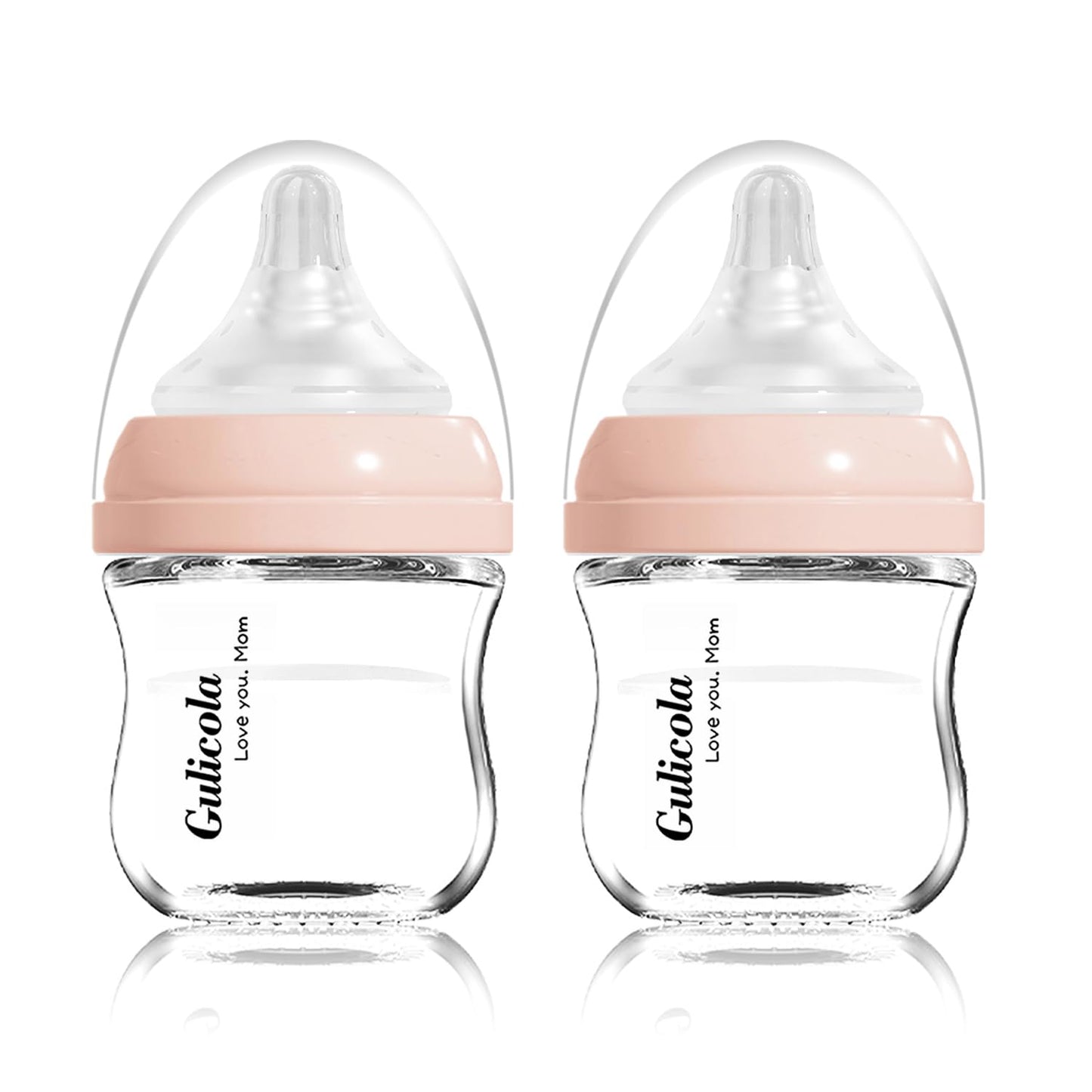 Non-Toxic Baby & Kids: Gulicola Natural Glass Bottle Microplastic-Free