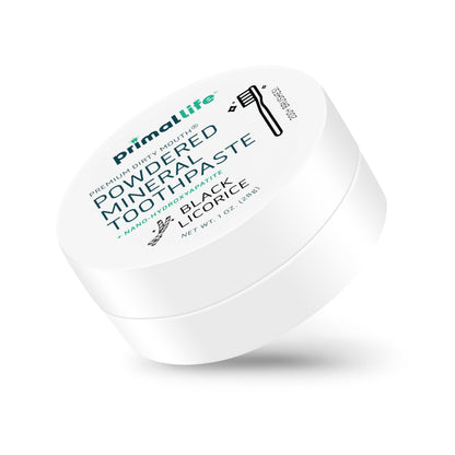Fluoride-Free Remineralizing Tooth Powder, Bubblegum – Primal Life Organics