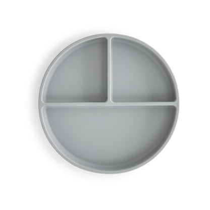 mushie 100% Food-Grade Silicone Divided Suction Plate