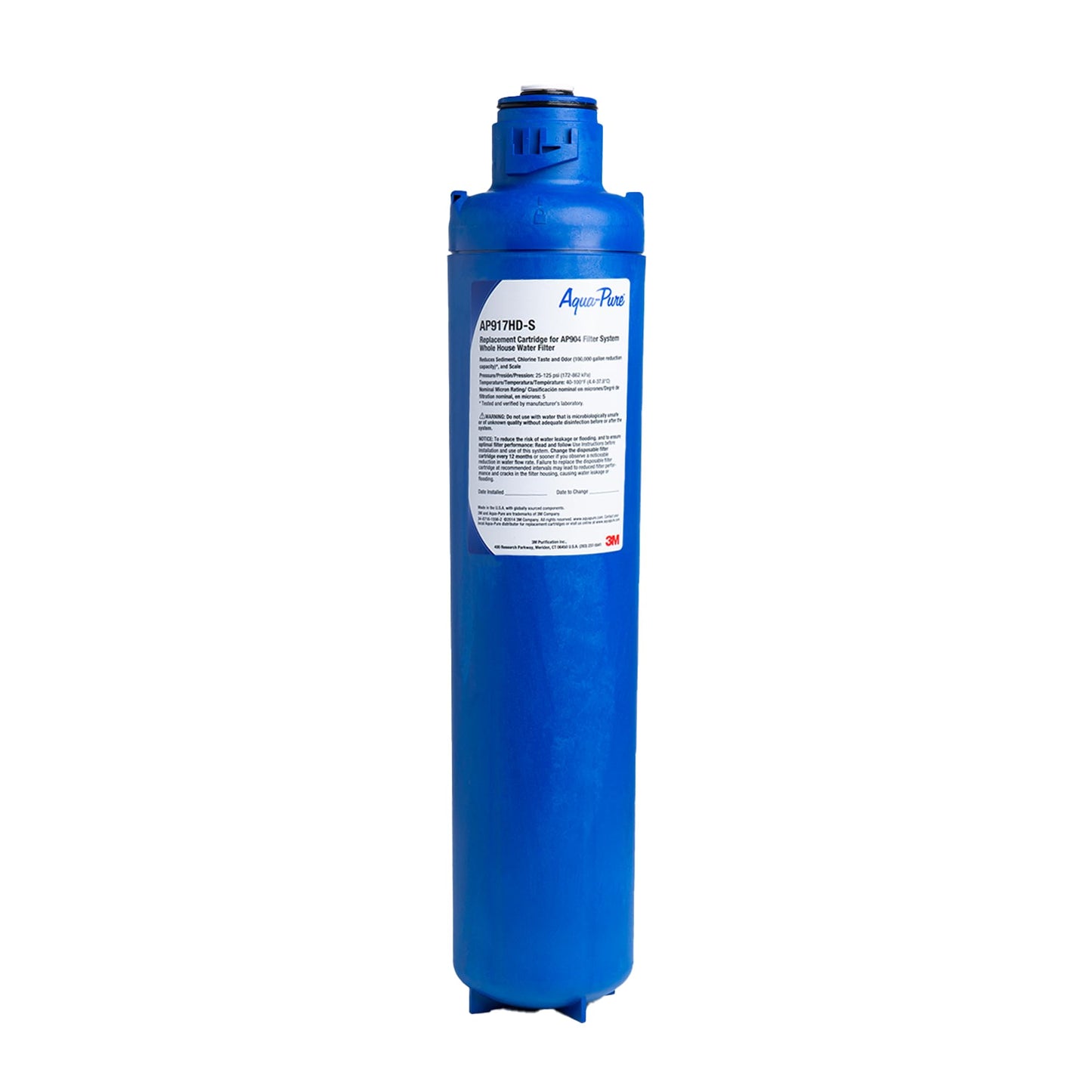 Whole-House Sediment & Chlorine Water Filter – 3M Aqua-Pure AP904