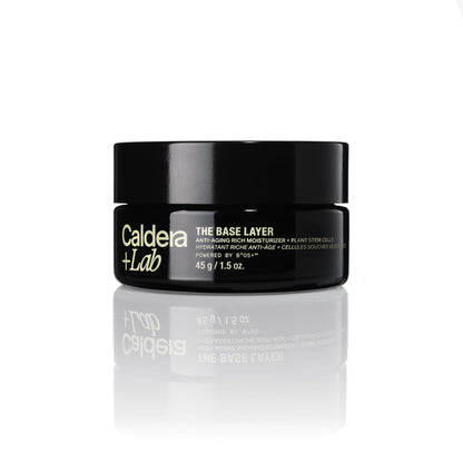 Caldera + Lab skincare jar on a white background
