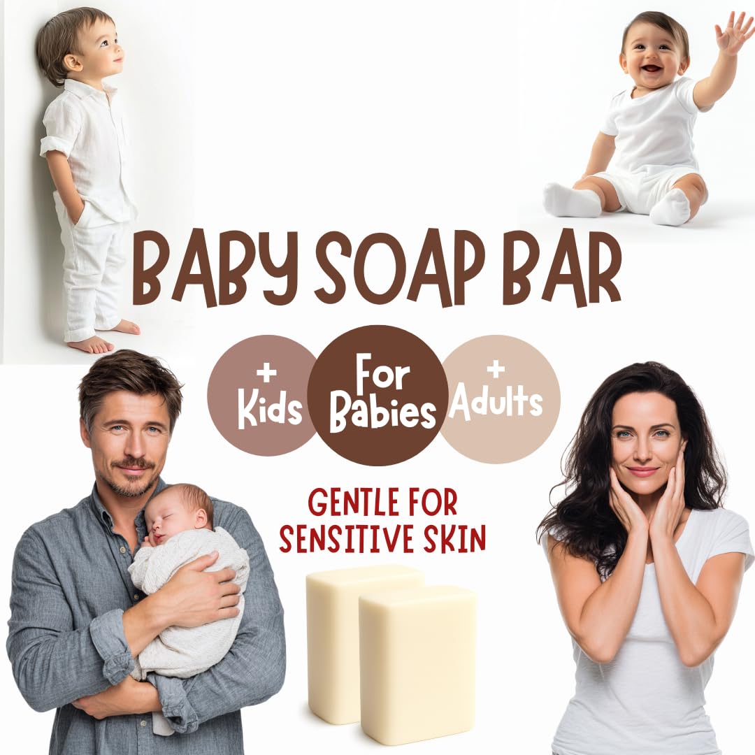 Tinoq Organic Baby Soap: Fragrance-Free & SLS-Free Purity