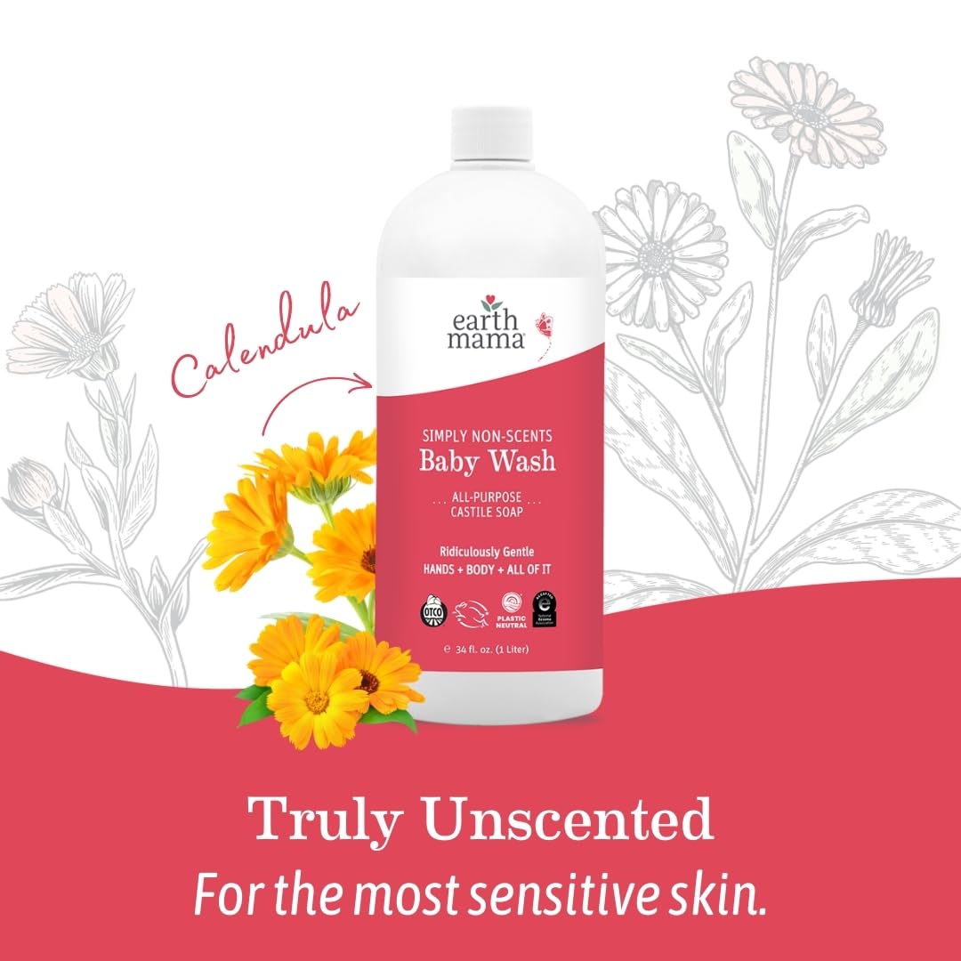 Earth Mama Simply Non-Scents: Organic Foaming Castile Refill