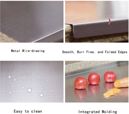 Non-Toxic Stainless Steel Cutting Board, Dishwasher-Safe – BILLAMB