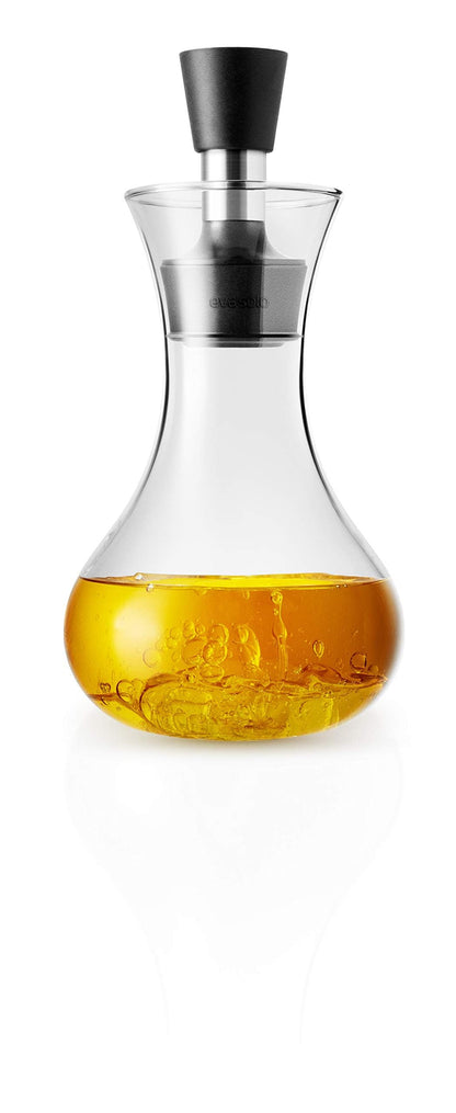 Plastic-Free Borosilicate Glass Oil & Vinegar Carafe – Eva Solo