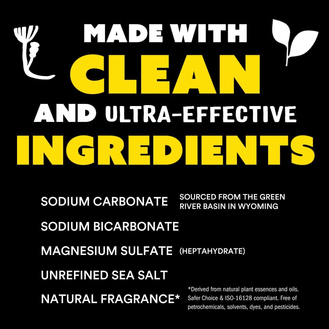 Molly’s Suds Original Laundry Detergent Powder, Chemical-Free Deep Clean for Sensitive Skin