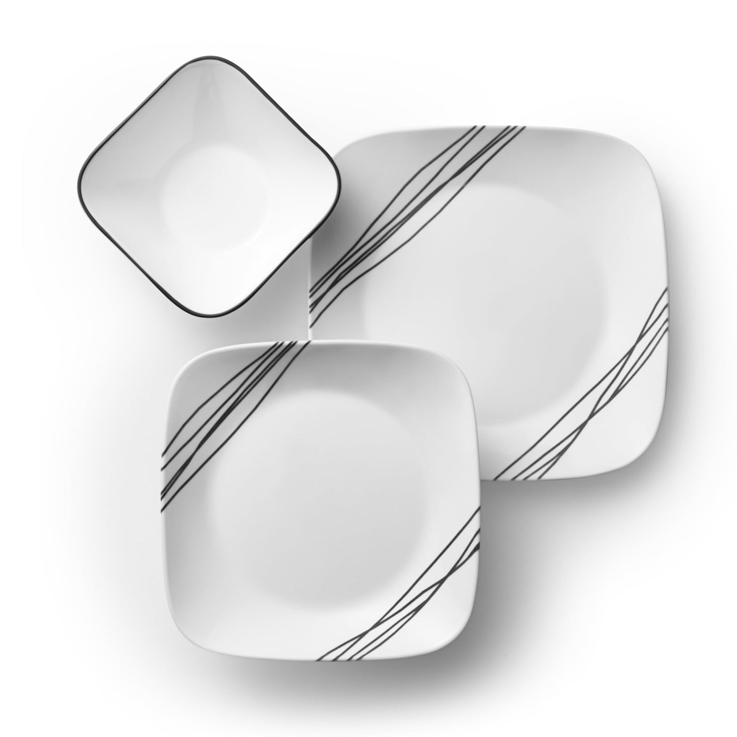 Non-Toxic Glass Dinnerware Set, Service for 6 – Corelle Wandering Grove
