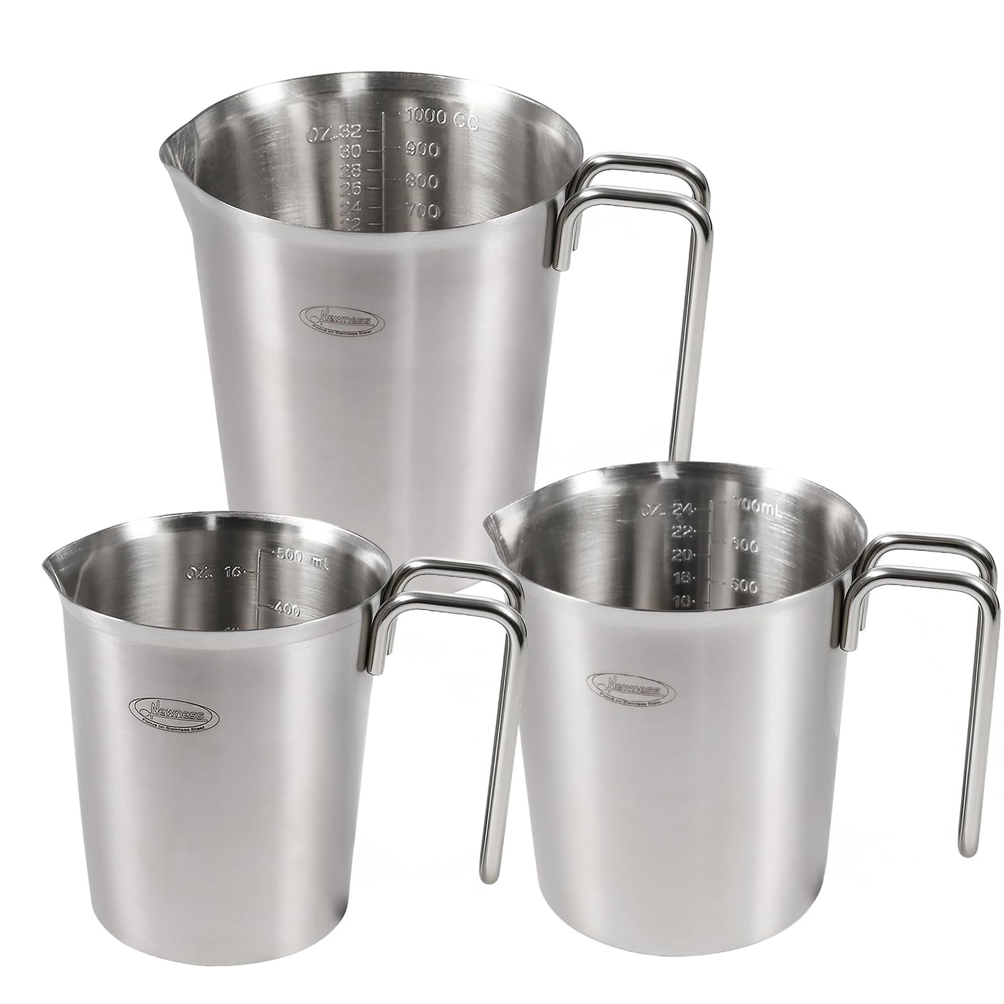 Microplastic-Free 304 Stainless Steel Measuring Cup – Newness