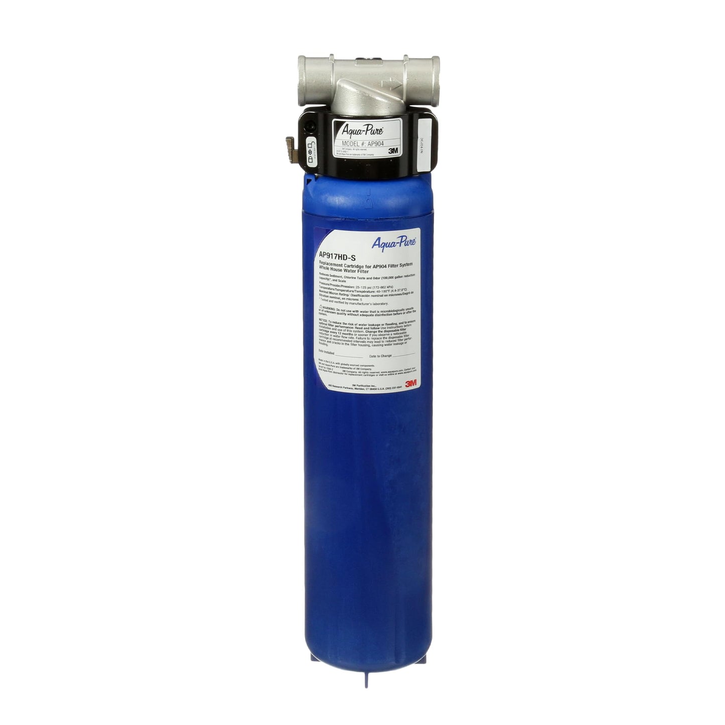 Whole-House Sediment & Chlorine Water Filter – 3M Aqua-Pure AP904