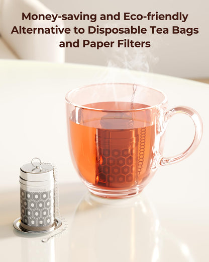 Microplastic-Free 304 Stainless Steel Tea & Spice Infuser – Reinmoson