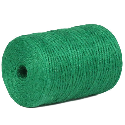 100% Natural Jute Twine: 1100 Feet of Biodegradable Cord for Zero-Waste Crafting and Gardening
