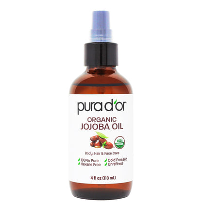 USDA Certified Organic Rosehip Seed Oil, 100% Pure Cold-Pressed – Pura D'or
