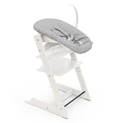 Stokke Tripp Trapp Solid Beechwood Chair with Newborn Set Bundle