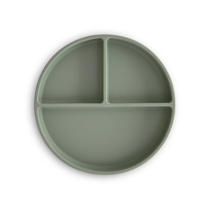 mushie 100% Food-Grade Silicone Divided Suction Plate