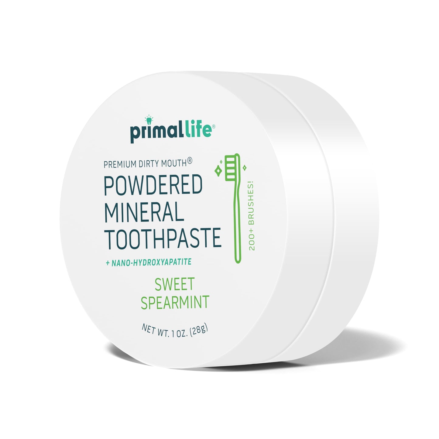 Fluoride-Free Remineralizing Tooth Powder, Bubblegum – Primal Life Organics
