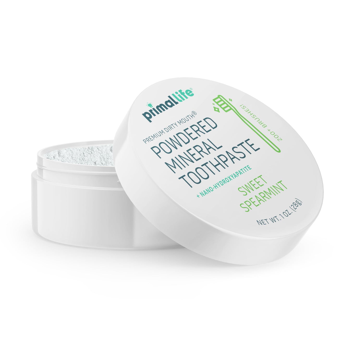 Fluoride-Free Remineralizing Tooth Powder, Bubblegum – Primal Life Organics