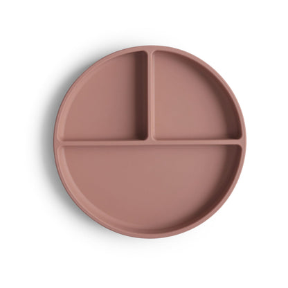 mushie 100% Food-Grade Silicone Divided Suction Plate