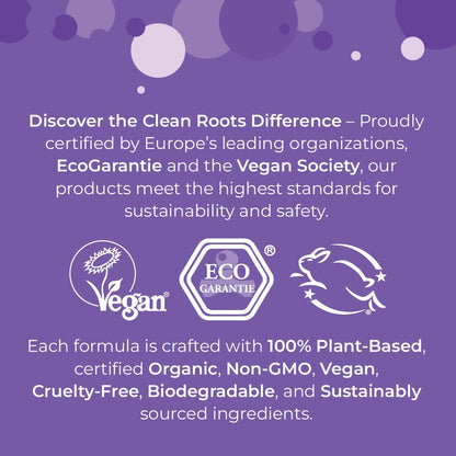 Clean Roots Baby Fabric Softener: 100% Plant-Based & EcoGarantie Certified