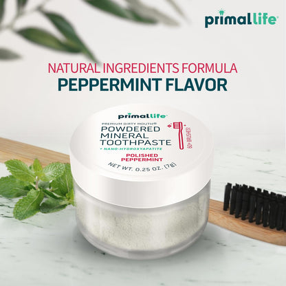 Fluoride-Free Remineralizing Tooth Powder, Bubblegum – Primal Life Organics