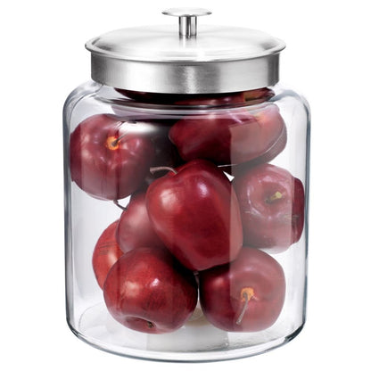 Glass Storage Jars with Fresh-Sealed Lids, 96 oz, 2-Pack – Anchor Hocking