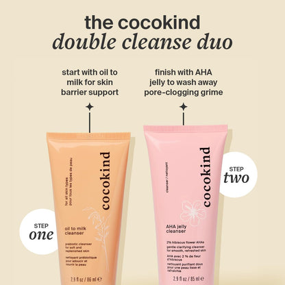 Oil-to-Milk Plant Cleanser & Makeup Remover, Vegan – Cocokind