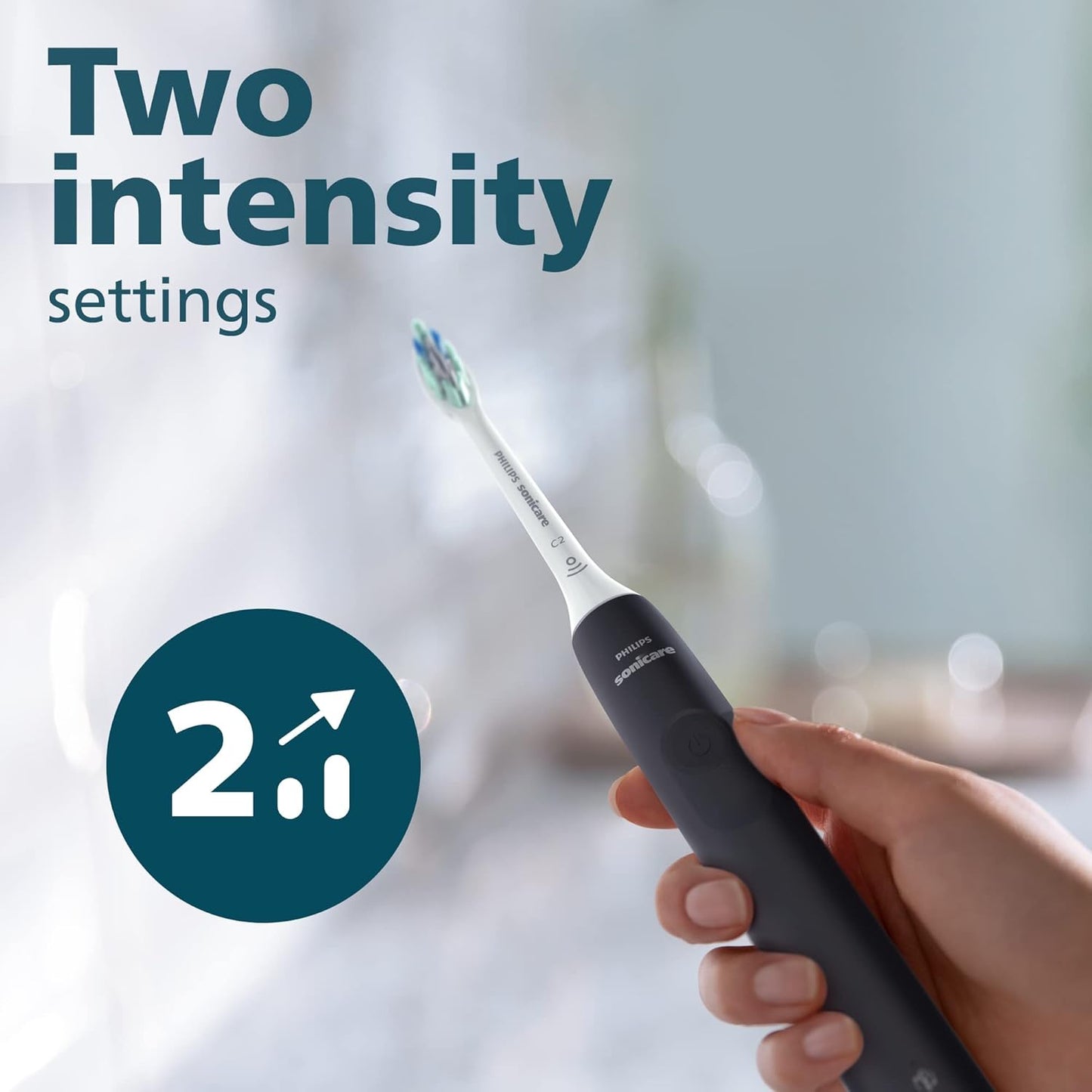 Rechargeable Sonic Toothbrush, Bamboo-Head Compatible – Philips Sonicare 4100
