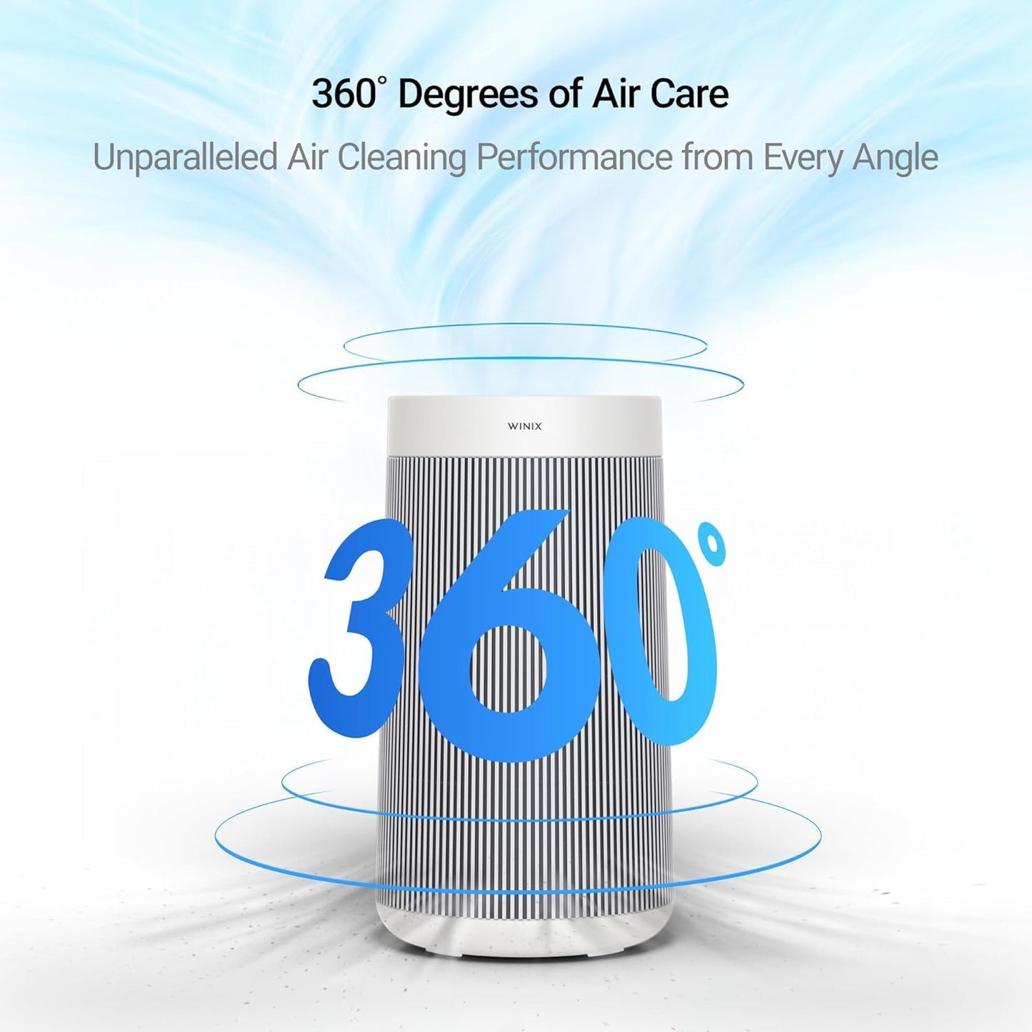 HEPA Air Purifier for Large Rooms – WINIX T830 (360, Wi-Fi)