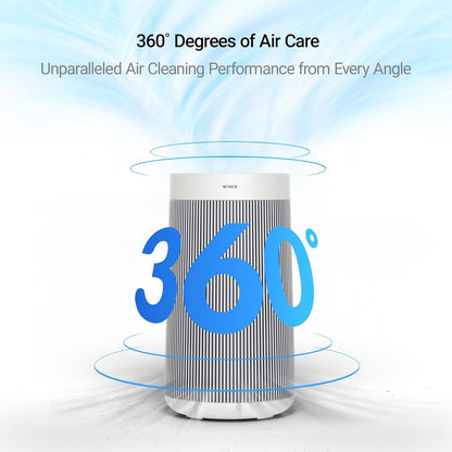 HEPA Air Purifier for Large Rooms – WINIX T830 (360, Wi-Fi)