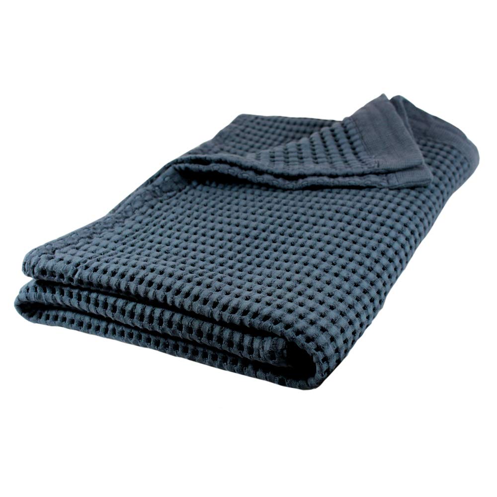 Gilden Tree Bathroom Mat: 100% Absorbent Cotton Waffle Weave