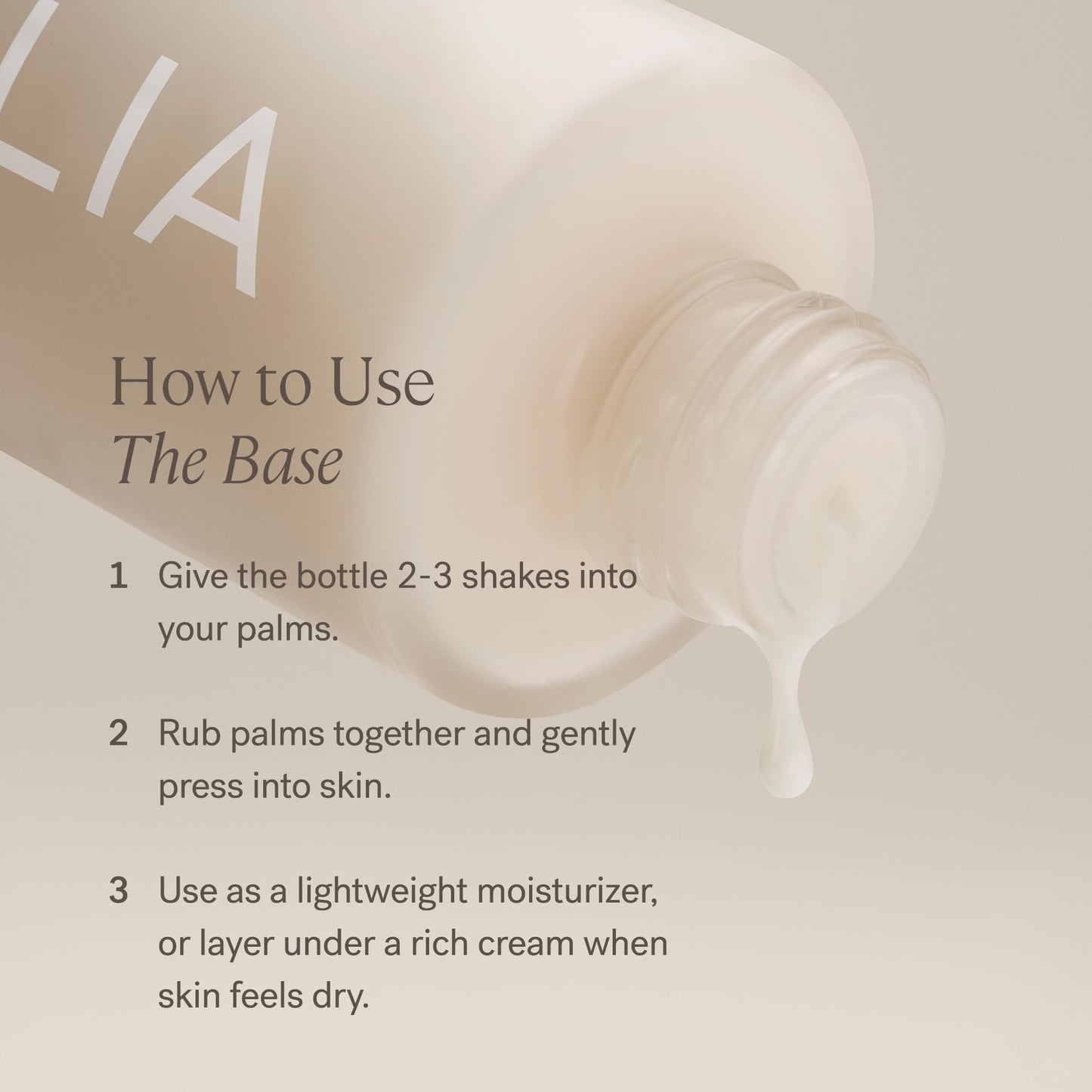 Phthalate-Free Vegan Essence-Moisturizer (Face Milk) – ILIA The Base Face Milk
