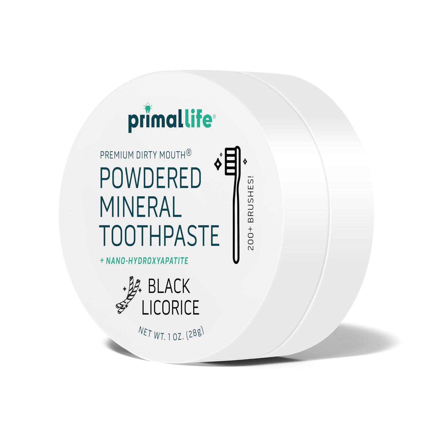 Fluoride-Free Remineralizing Tooth Powder, Bubblegum – Primal Life Organics