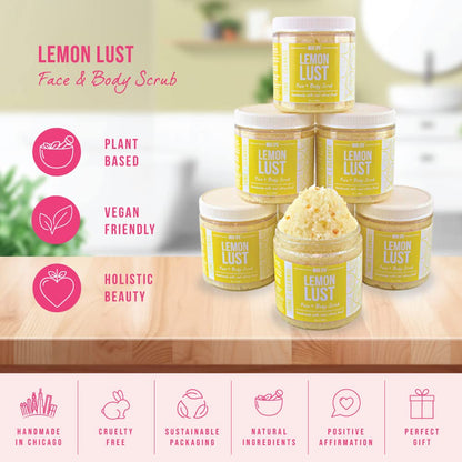 Fragrance-Free Sugar & Salt Face and Body Scrub – Mojo Spa