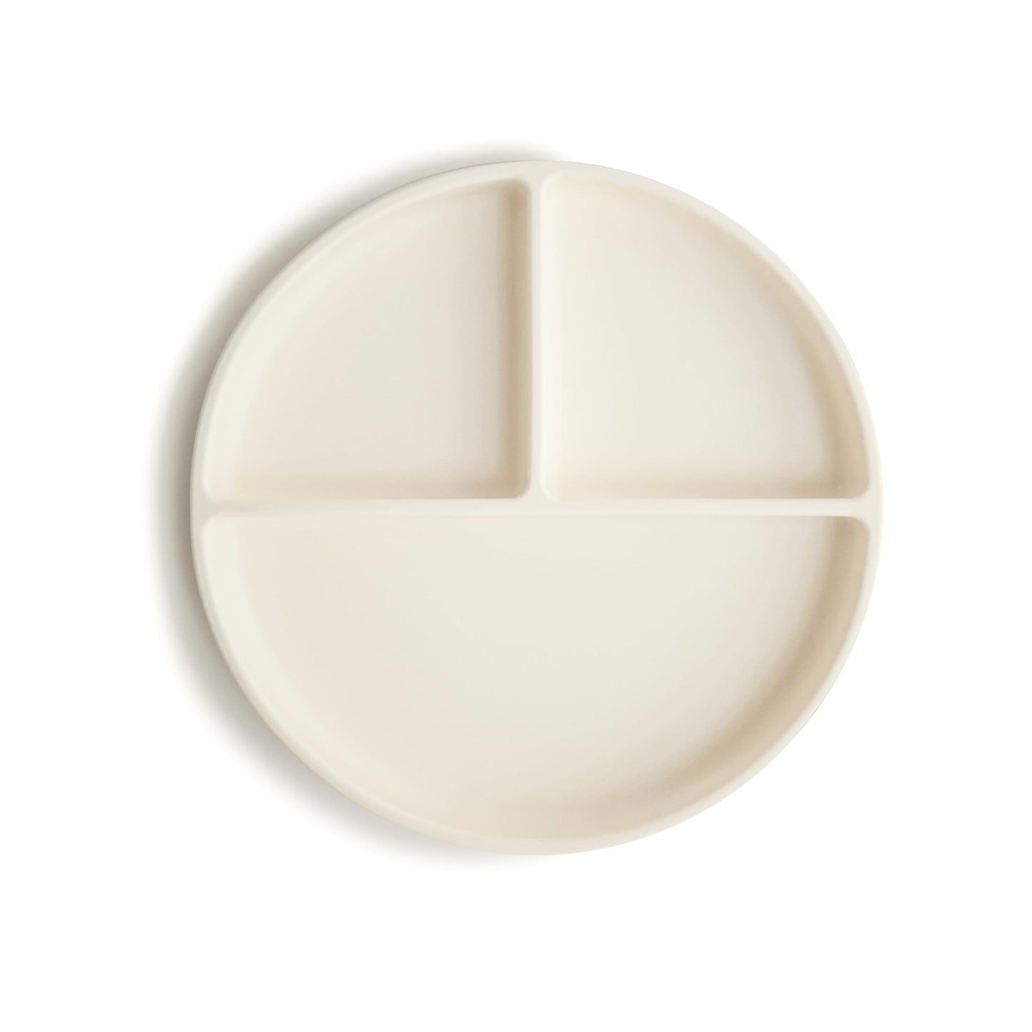 mushie 100% Food-Grade Silicone Divided Suction Plate