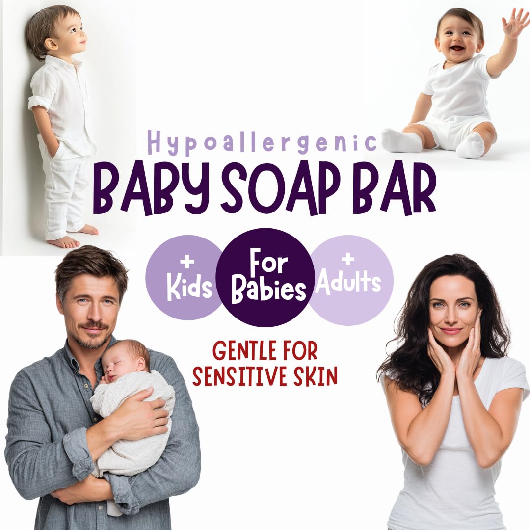Tinoq Organic Baby Soap: Fragrance-Free & SLS-Free Purity