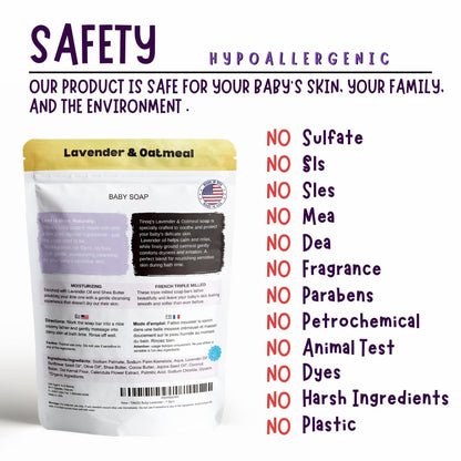 Tinoq Organic Baby Soap: Fragrance-Free & SLS-Free Purity