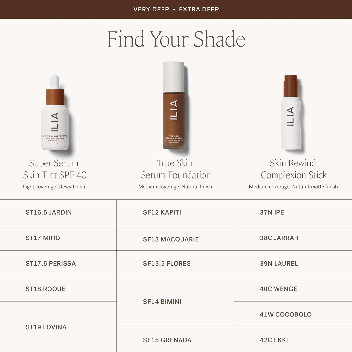 ILIA True Skin Serum Foundation: Weightless Medium Coverage (SF2)