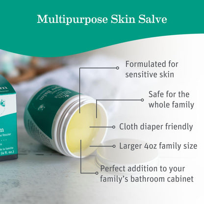 Earth Mama Organic Diaper Balm: Zinc-Free Botanical Purity
