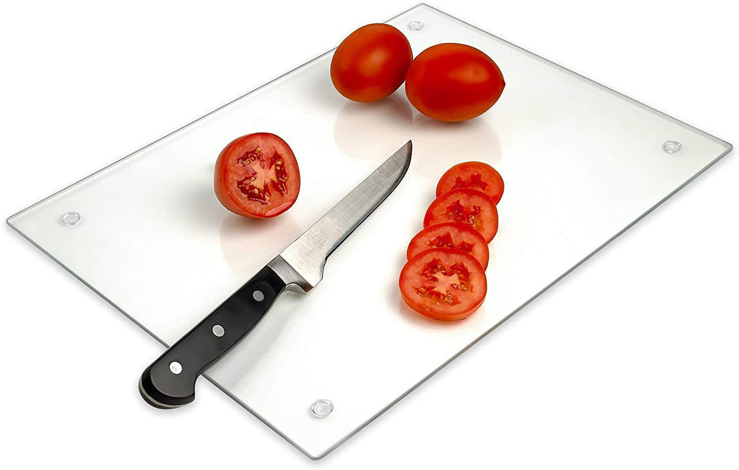 Non-Toxic Tempered Glass Serving Board & Trivet