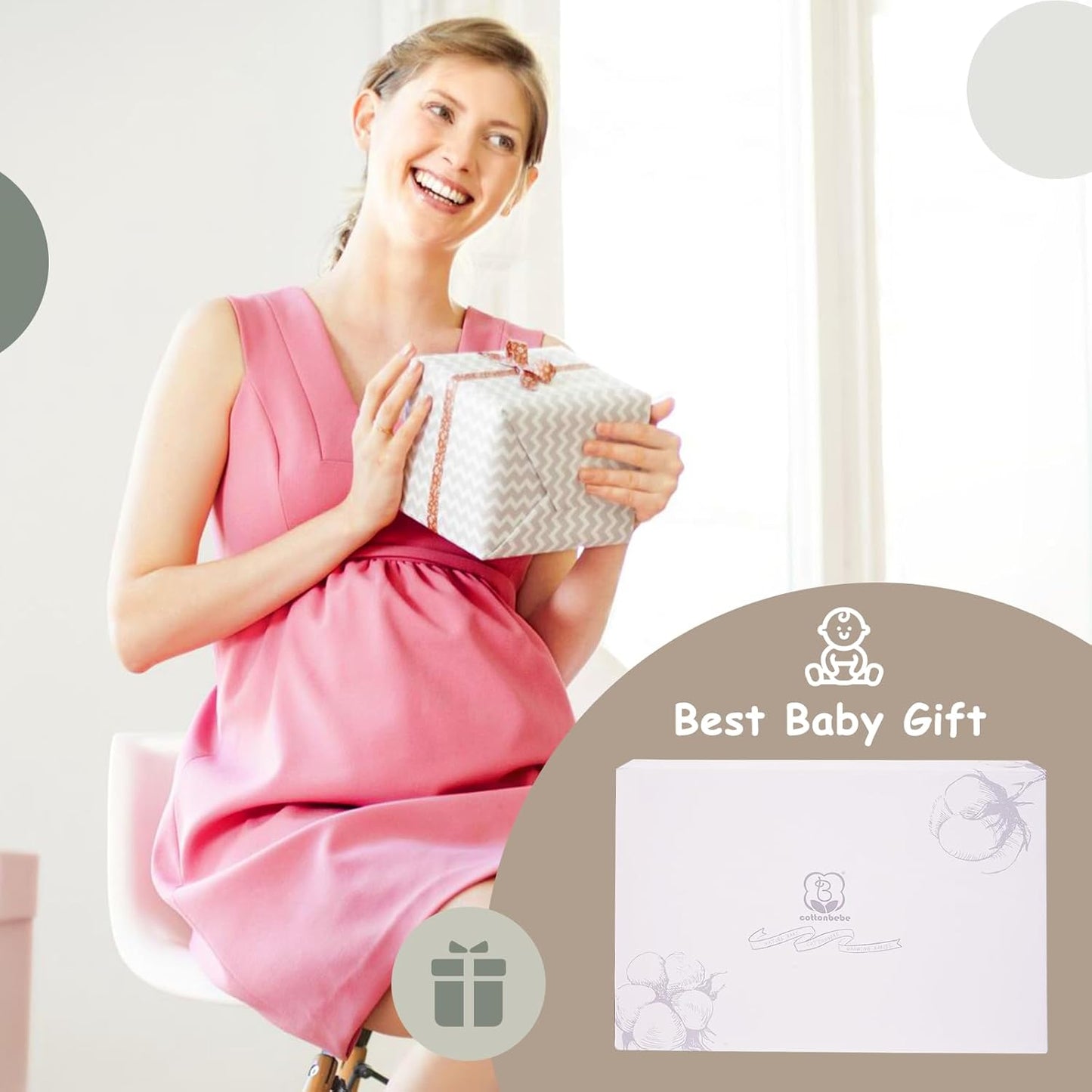 Non-Toxic Baby & Kids: Wooden Activity Gym with Cotton Play Mat