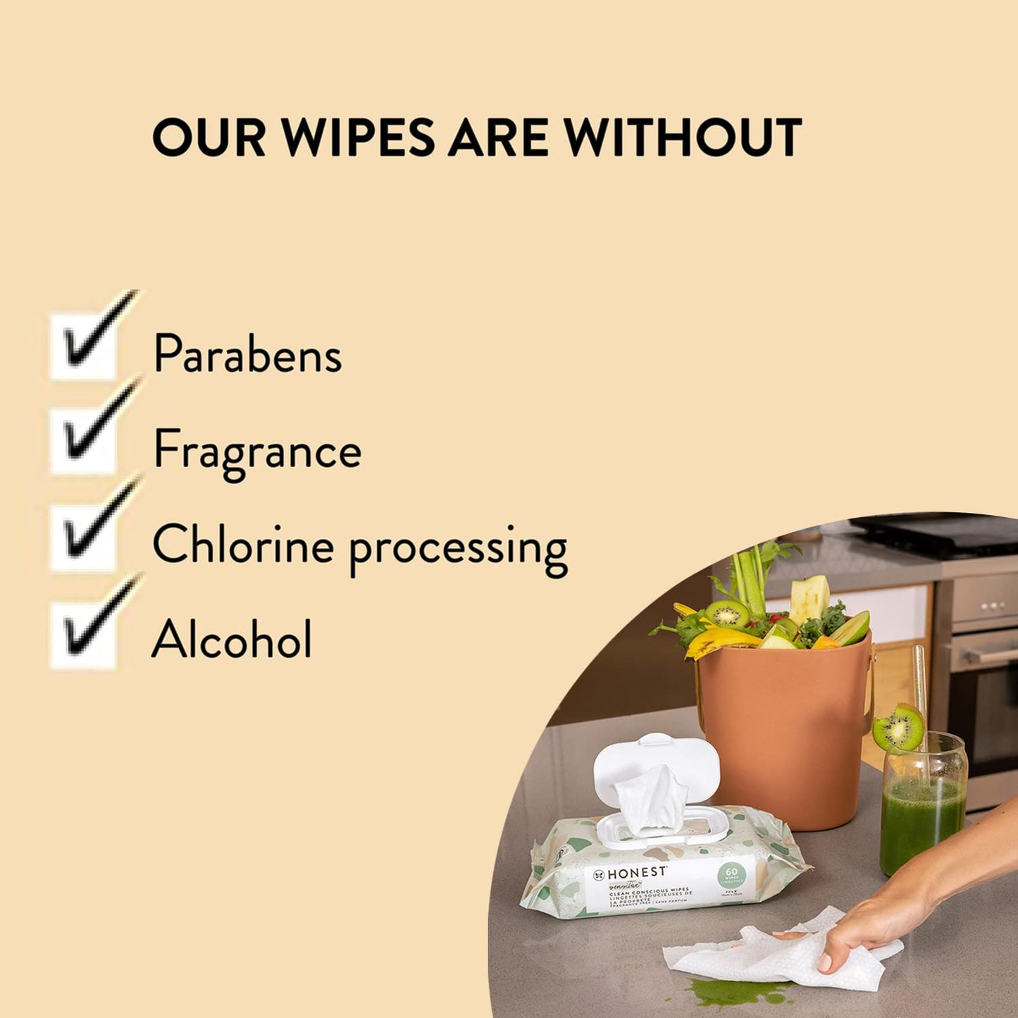 The Honest Company Water Wipes: Plastic-Free Plant Purity