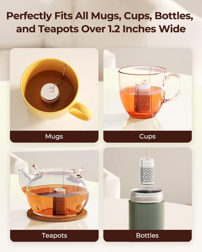 Microplastic-Free 304 Stainless Steel Tea & Spice Infuser – Reinmoson