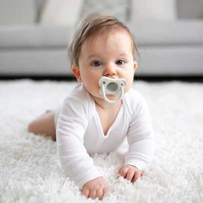 Dr. Brown's HappyPaci Silicone Pacifier: 100% Medical-Grade One-Piece