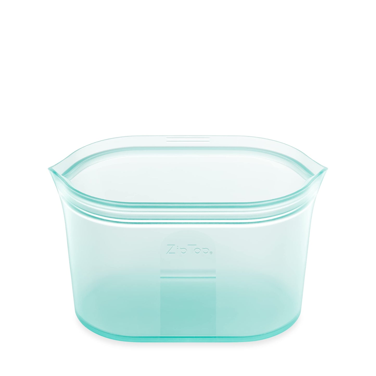 Reusable Silicone Bags, Stand-Up Zip Seal, 2-Bag Set - Zip Top